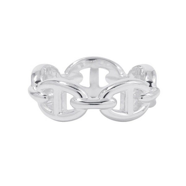 エルメス リング シェーヌダンクル アンシェネPM Enchainee SV925シルバー リングサイズ53 HERMES ジュエリー