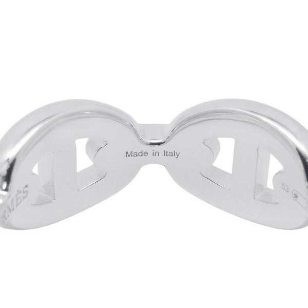 エルメス リング シェーヌダンクル アンシェネPM Enchainee SV925シルバー リングサイズ53 HERMES ジュエリー