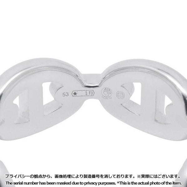 エルメス リング シェーヌダンクル アンシェネPM Enchainee SV925シルバー リングサイズ53 HERMES ジュエリー