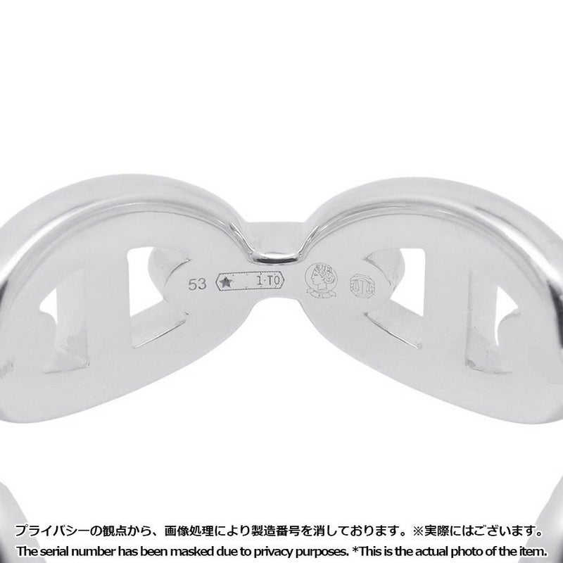エルメス リング シェーヌダンクル アンシェネPM Enchainee SV925シルバー リングサイズ53 HERMES ジュエリー