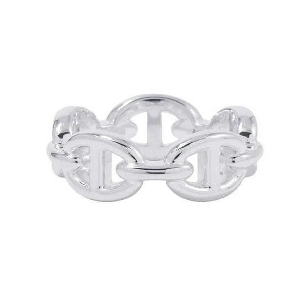 エルメス リング シェーヌダンクル アンシェネPM Enchainee SV925シルバー リングサイズ51 HERMES ジュエリー