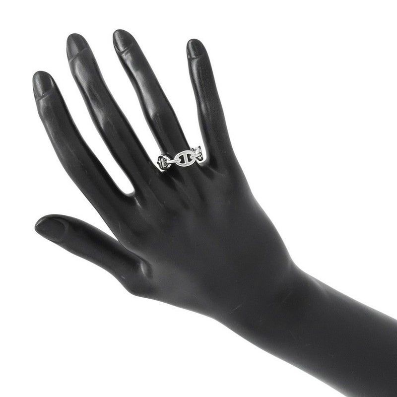 エルメス リング シェーヌダンクル アンシェネPM Enchainee SV925シルバー リングサイズ51 HERMES ジュエリー