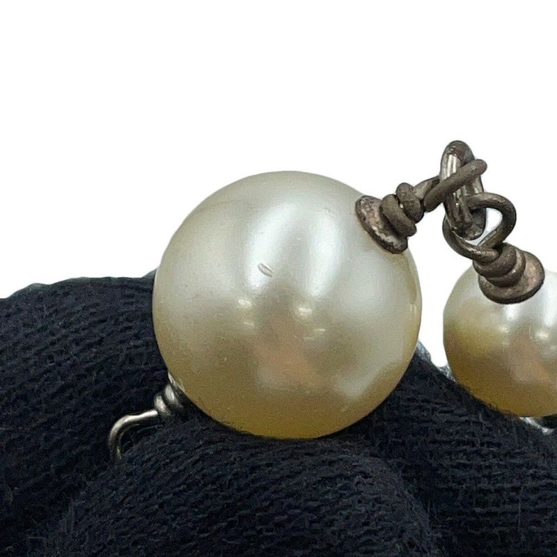 シャネル ネックレス ココマーク フェイクパール ラインストーン B17 V A36121 CHANEL ロングネックレス