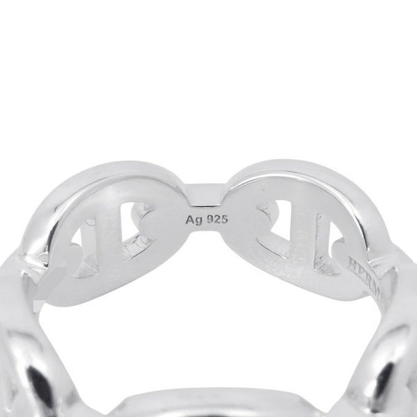 エルメス リング シェーヌダンクル アンシェネPM Enchainee SV925シルバー リングサイズ52 HERMES ジュエリー