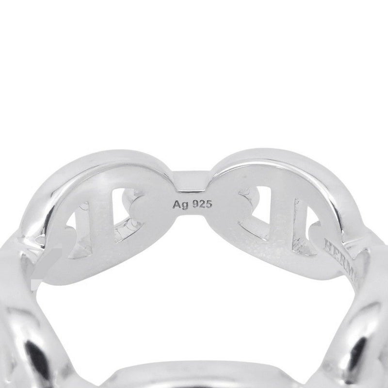 エルメス リング シェーヌダンクル アンシェネPM Enchainee SV925シルバー リングサイズ52 HERMES ジュエリー