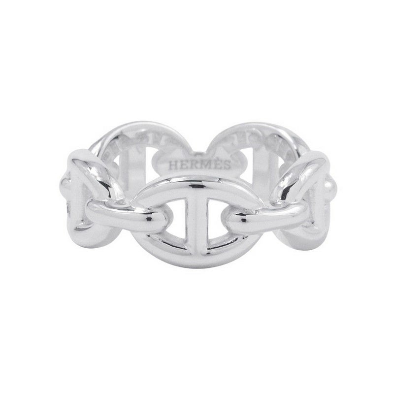 エルメス リング シェーヌダンクル アンシェネPM Enchainee SV925シルバー リングサイズ53 HERMES ジュエリー