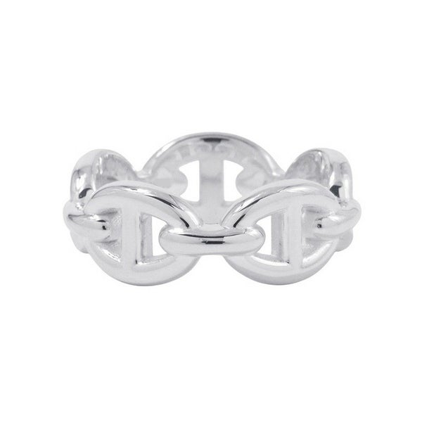 エルメス リング シェーヌダンクル アンシェネPM Enchainee SV925シルバー リングサイズ53 HERMES ジュエリー