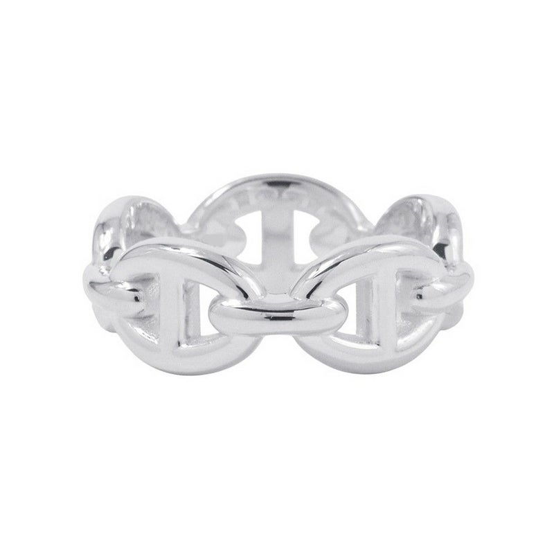 エルメス リング シェーヌダンクル アンシェネPM Enchainee SV925シルバー リングサイズ53 HERMES ジュエリー