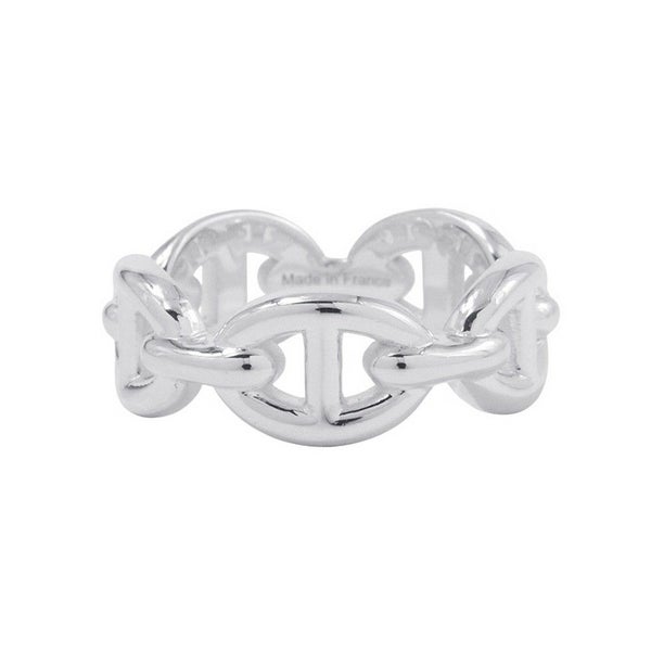 エルメス リング シェーヌダンクル アンシェネPM Enchainee SV925シルバー リングサイズ53 HERMES ジュエリー