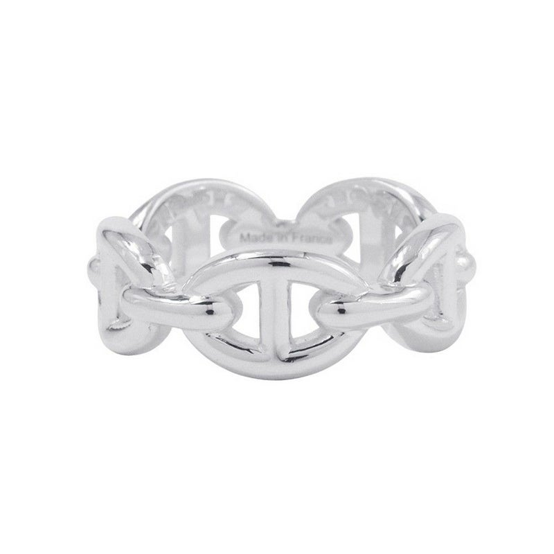 エルメス リング シェーヌダンクル アンシェネPM Enchainee SV925シルバー リングサイズ53 HERMES ジュエリー