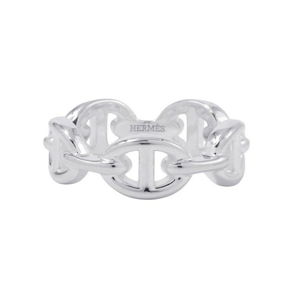 エルメス リング シェーヌダンクル アンシェネPM Enchainee SV925シルバー リングサイズ51 HERMES ジュエリー