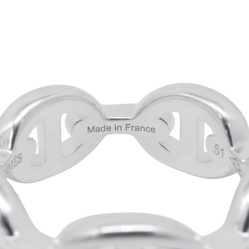 エルメス リング シェーヌダンクル アンシェネPM Enchainee SV925シルバー リングサイズ51 HERMES ジュエリー