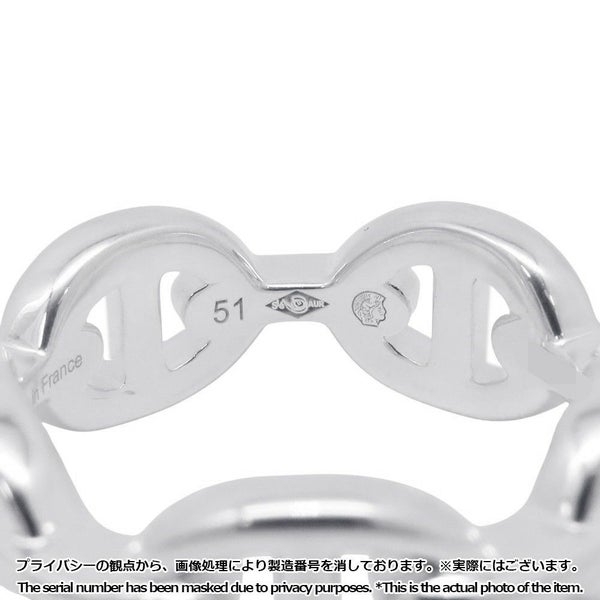 エルメス リング シェーヌダンクル アンシェネPM Enchainee SV925シルバー リングサイズ51 HERMES ジュエリー