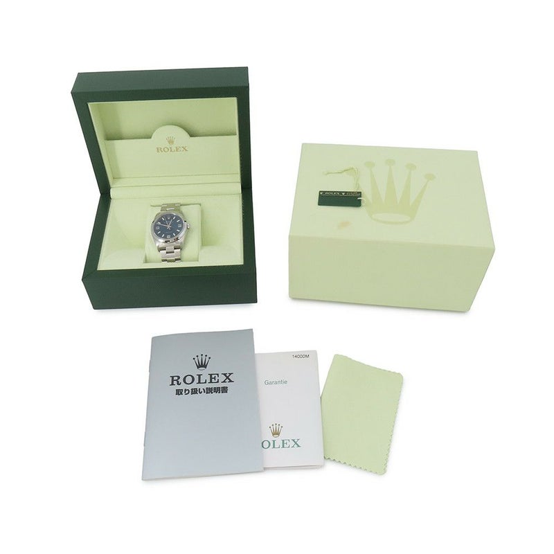 ロレックス エアキング F番 14000M ROLEX 腕時計 ウォッチ ブルー文字盤