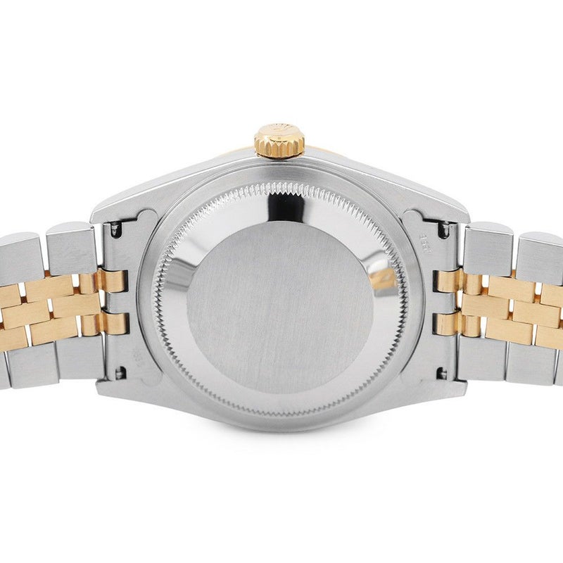 ロレックス デイトジャスト K番 SS/K18YG 116233 ROLEX 腕時計 アイボリーコンピュータ文字盤