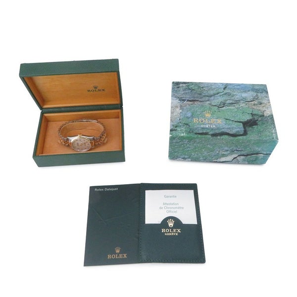 ロレックス デイトジャスト K番 SS/K18YG 116233 ROLEX 腕時計 アイボリーコンピュータ文字盤