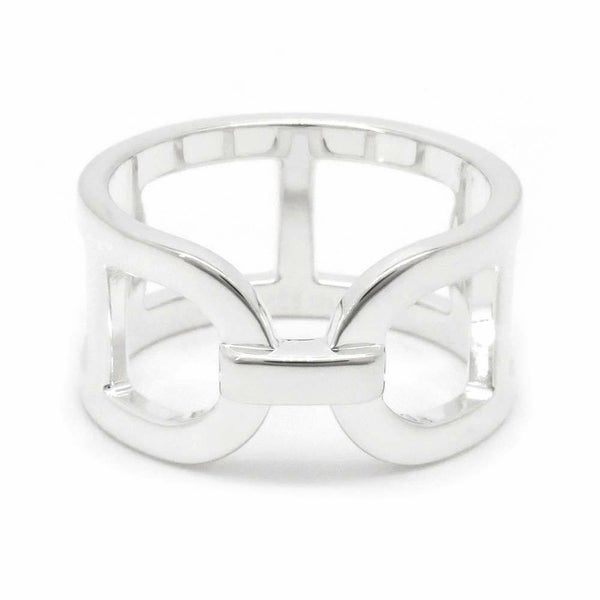 エルメス リング エヴァー シェーヌダンクルMM SV925シルバー リングサイズ56 HERMES ジュエリー