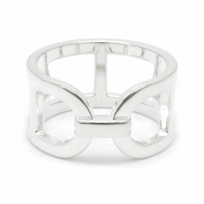 エルメス リング エヴァー シェーヌダンクルMM SV925シルバー リングサイズ56 HERMES ジュエリー