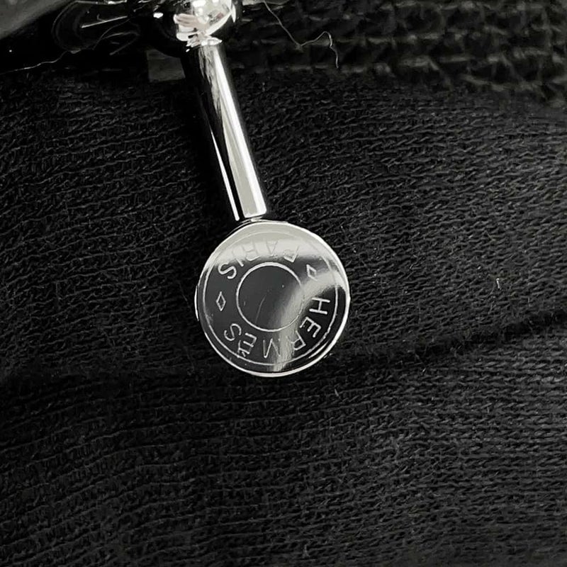 エルメス リンディ ミニ ブラック/シルバー金具 トリヨンクレマンス W刻印 2wayショルダー 黒