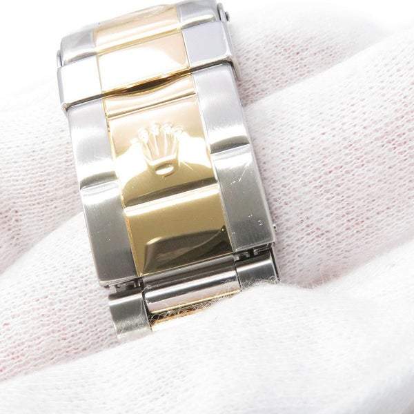 ロレックス GMTマスター2 D番 SS/K18YG 16713 ROLEX 腕時計 ブラウン文字盤