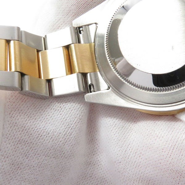 ロレックス GMTマスター2 D番 SS/K18YG 16713 ROLEX 腕時計 ブラウン文字盤