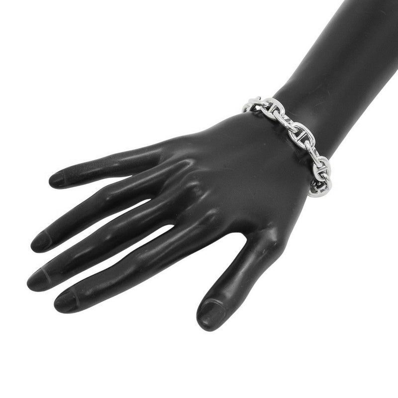 エルメス ブレスレット シェーヌダンクルMM 17コマ SV925シルバー HERMES ジュエリー