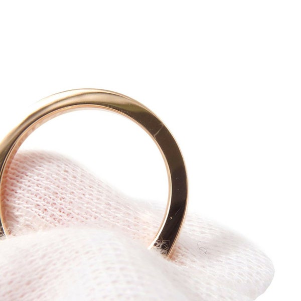 エルメス リング シェーヌ・ダンクル・ヴェルソPM ブラックセラミック/ダイヤ 23P 計0.19ct K18PGピンクゴールド サイズ49 HERMES 指輪