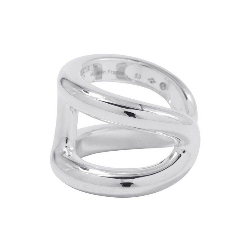 エルメス リング オスモズGM Osmose SV925シルバー リングサイズ53 HERMES ジュエリー 指輪