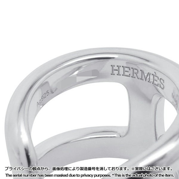 エルメス リング オスモズGM Osmose SV925シルバー リングサイズ53 HERMES ジュエリー 指輪