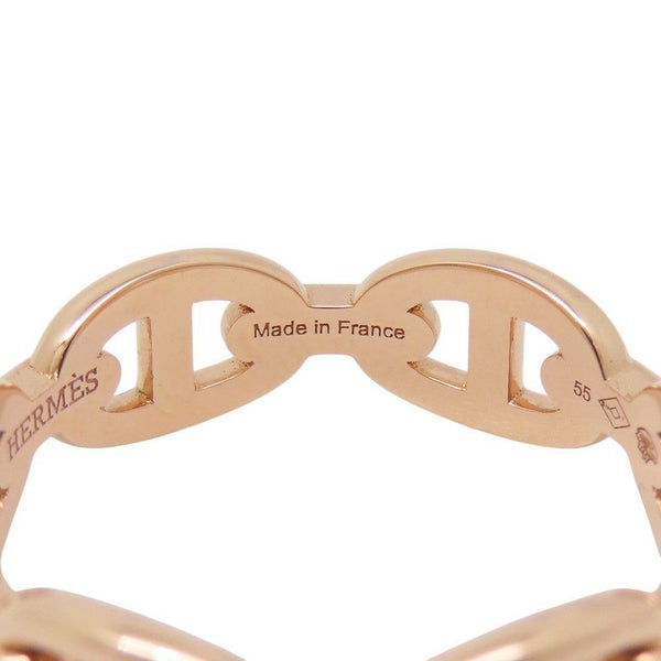 エルメス リング シェーヌダンクル アンシェネPM Enchainee K18PGピンクゴールド リングサイズ55 HERMES ジュエリー