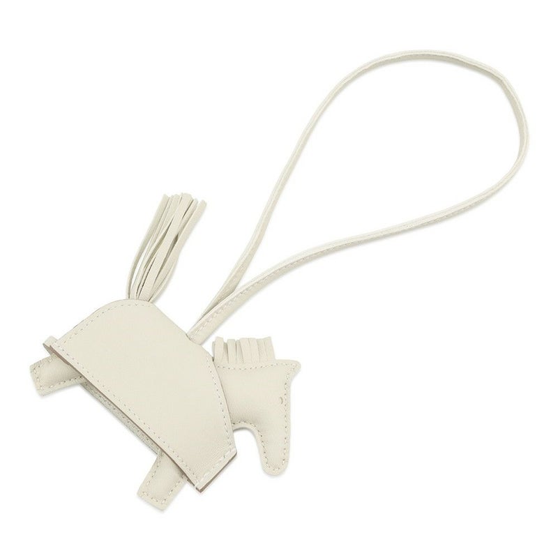 エルメス バッグチャーム ロデオPM ロベオロック クレ ラムスキン K刻印 HERMES チャーム オーナメント