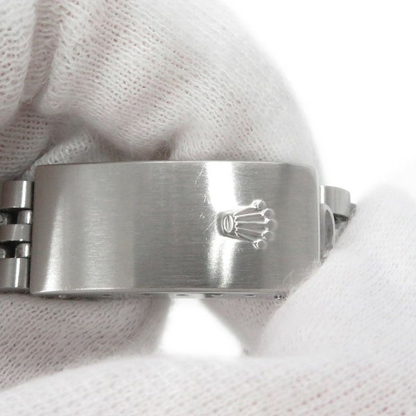 ロレックス デイトジャスト 26 SS/K18WGホワイトゴールド 10Pダイヤ K番 79174G ROLEX 腕時計 黒文字盤