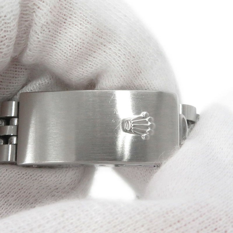 ロレックス デイトジャスト 26 SS/K18WGホワイトゴールド 10Pダイヤ K番 79174G ROLEX 腕時計 黒文字盤