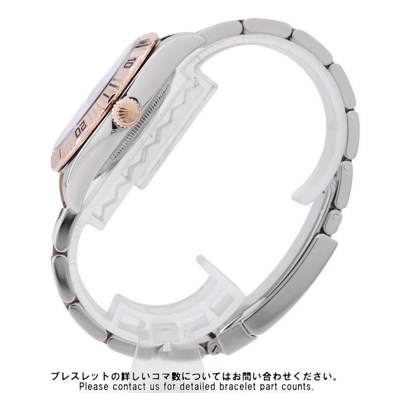 ロレックス デイトジャスト ターノグラフ SS/K18PGピンクゴールド D番 116261 ROLEX 腕時計 白文字盤