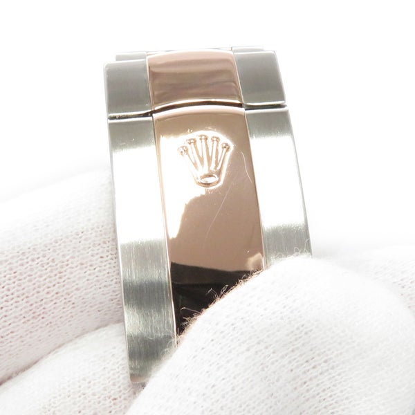 ロレックス デイトジャスト ターノグラフ SS/K18PGピンクゴールド D番 116261 ROLEX 腕時計 白文字盤