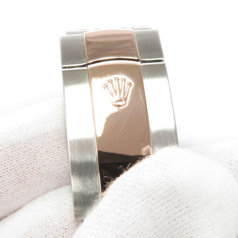 ロレックス デイトジャスト ターノグラフ SS/K18PGピンクゴールド D番 116261 ROLEX 腕時計 白文字盤