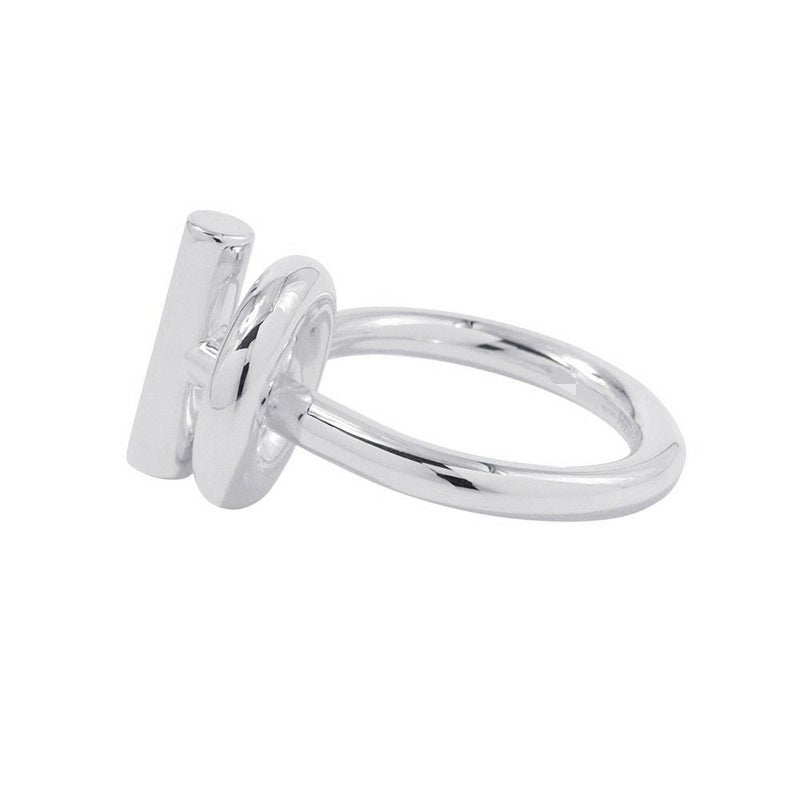 エルメス リング エシャペ MM Echapee SV925シルバー リングサイズ58 HERMES ジュエリー 指輪