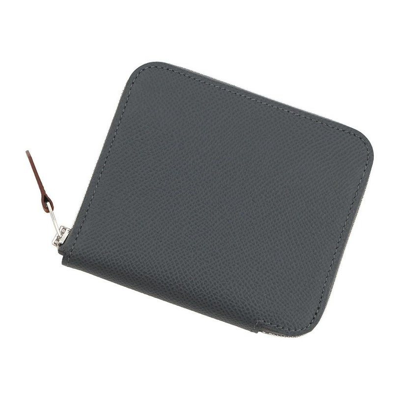 エルメス コインケース アザップコンパクト シルクイン アルドワーズ/シルバー金具 エプソン K刻印