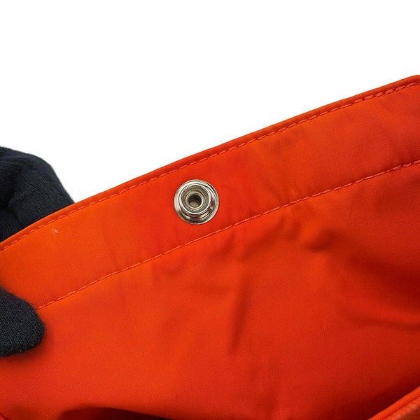 エルメス マザーズバッグ アダダ キャンバス 馬モチーフ HERMES トートバッグ ポーチ付き 白