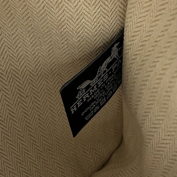 エルメス フラットポーチ HナッテGM トメット/シルバー金具 ウール HERMES 小物入れ