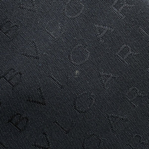 ブルガリ ショルダーバッグ ロゴマニア ショルダーポーチ キャンバス レザー BVLGARI 黒