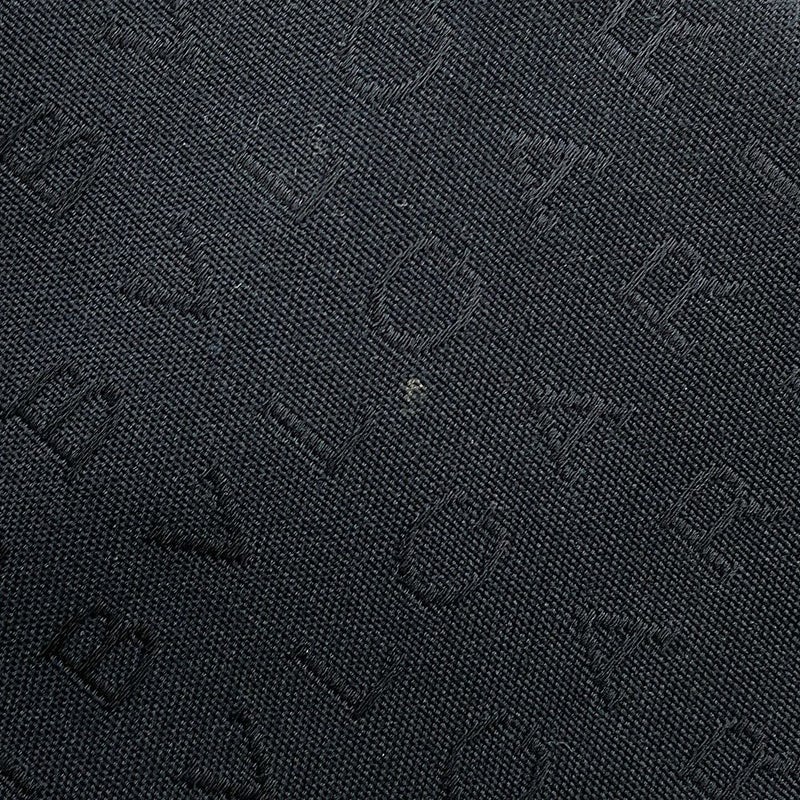 ブルガリ ショルダーバッグ ロゴマニア ショルダーポーチ キャンバス レザー BVLGARI 黒