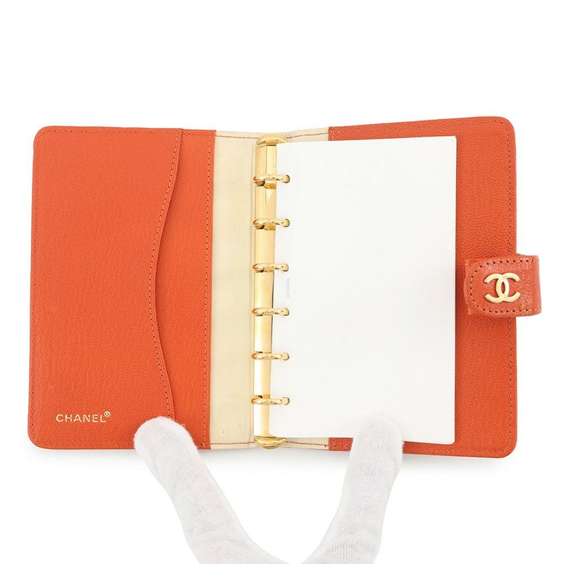 シャネル 手帳カバー アジェンダ ココマーク レザー CHANEL 手帳
