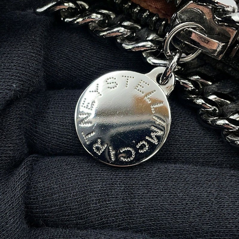 ステラマッカートニー チェーンショルダーバッグ ファラベラ ポリエステル 401571 Stella McCartney 黒