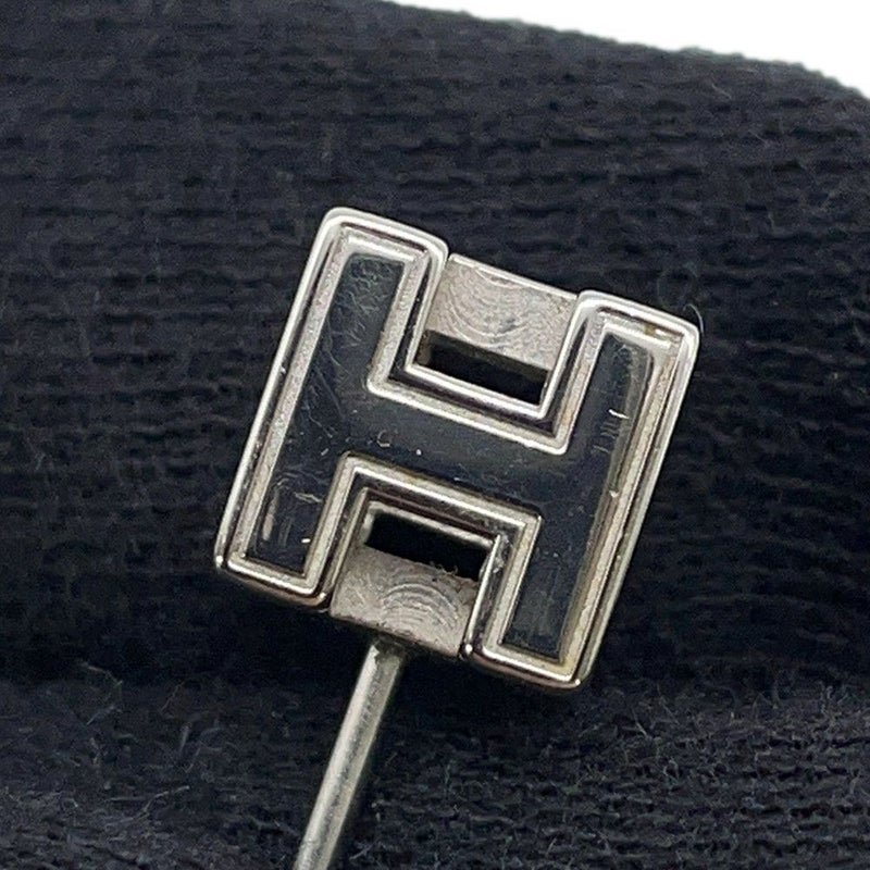 エルメス ピアス カージュドアッシュ Hキューブ メタル HERMES アクセサリー