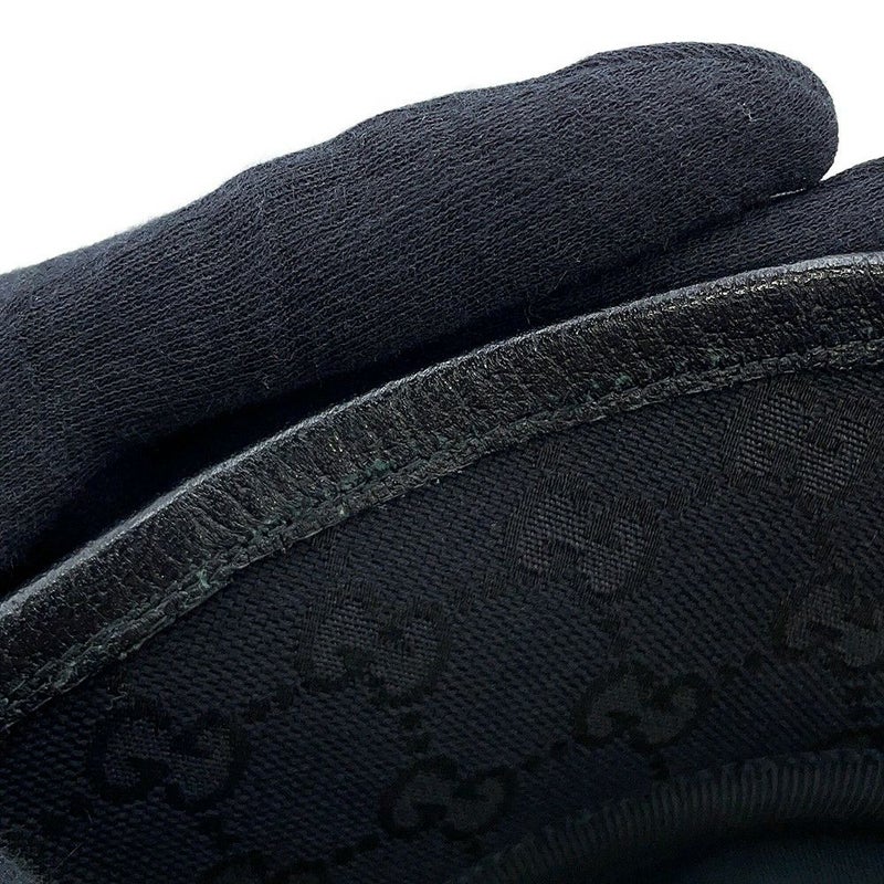 グッチ バケットハット GGキャンバス バケットハット サイズS(57cm) 576587 GUCCI 帽子 メンズ 黒