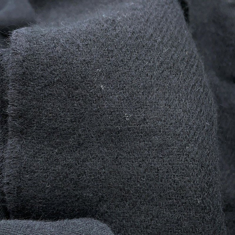 シャネル マフラー ココマーク フェイクパール カシミヤ CHANEL 黒