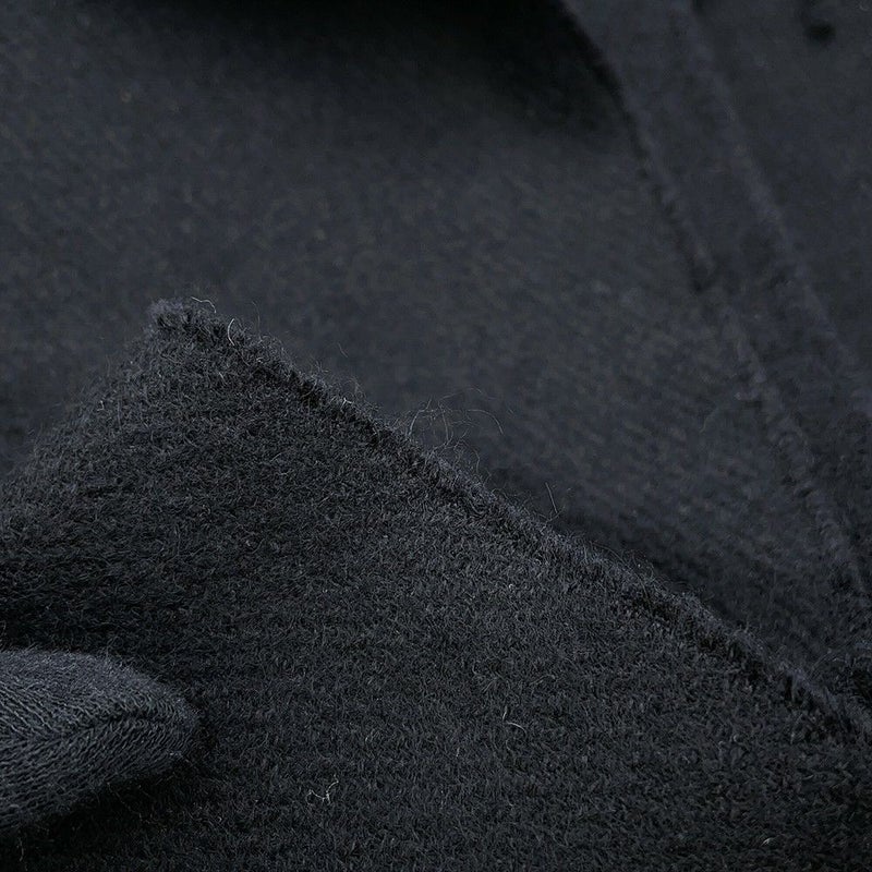 シャネル マフラー ココマーク フェイクパール カシミヤ CHANEL 黒