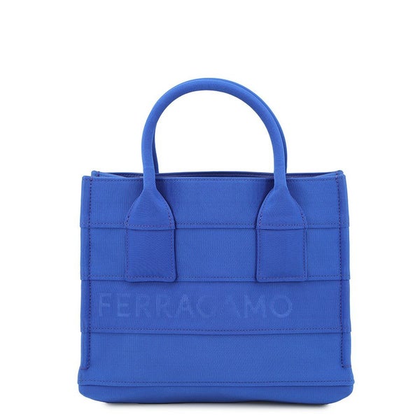 サルヴァトーレ・フェラガモ ハンドバッグ ロゴ ファブリック 214988 Ferragamo