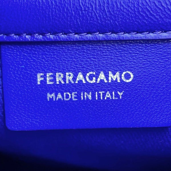 サルヴァトーレ・フェラガモ ハンドバッグ ロゴ ファブリック 214988 Ferragamo